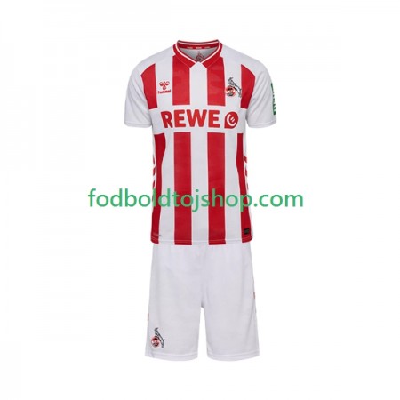 FC Köln Børn Hjemme Fodboldsæt 2025-26 S/S (+ Korte bukser)